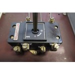 Hoofdschakelaar  63 Ampère + zekeringhouder. Used.